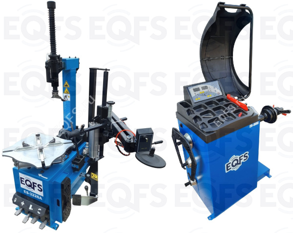 Комплект ES-3226A шиномонтажный станок автомат+ ES-600 Балансировочный станок автомат