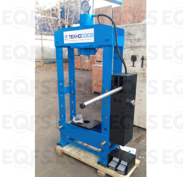 ES0901H ручной/ пневмогидравлический пресс, 50т.